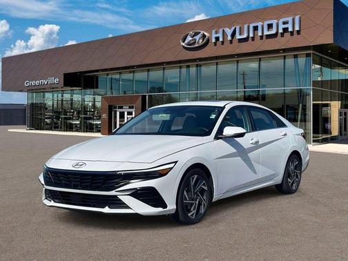 White 2025 Hyundai ELANTRA Limited
