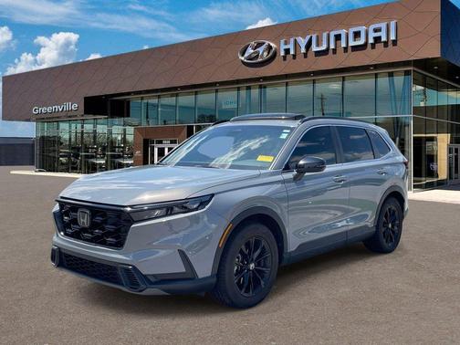 Meteorite Gray Metallic 2023 Honda CR-V Hybrid Sport