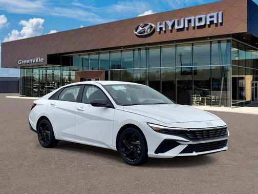 White 2026 Hyundai ELANTRA SEL Sport