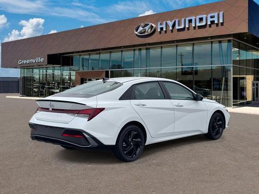 White 2026 Hyundai ELANTRA SEL Sport