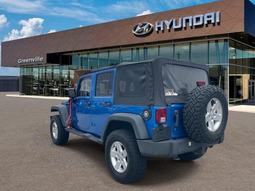 Hydro Blue Pearl 2015 Jeep Wrangler Unlimited Sport