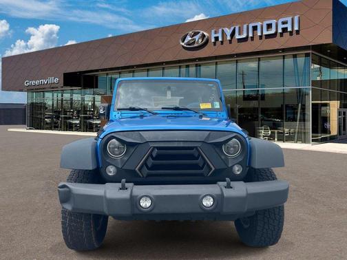Hydro Blue Pearl 2015 Jeep Wrangler Unlimited Sport