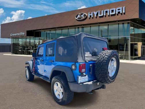 Hydro Blue Pearl 2015 Jeep Wrangler Unlimited Sport