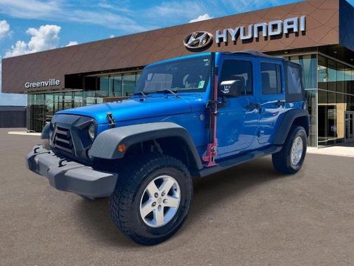 Hydro Blue Pearl 2015 Jeep Wrangler Unlimited Sport