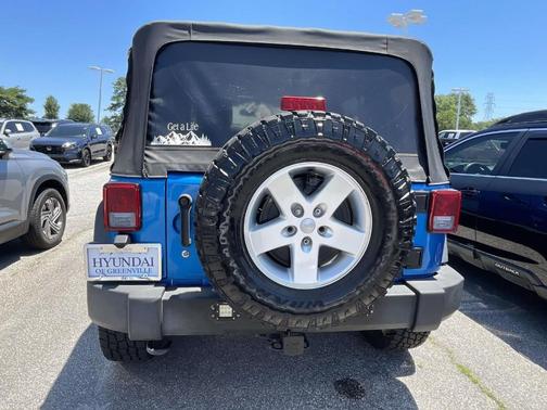 Hydro Blue Pearl 2015 Jeep Wrangler Unlimited Sport