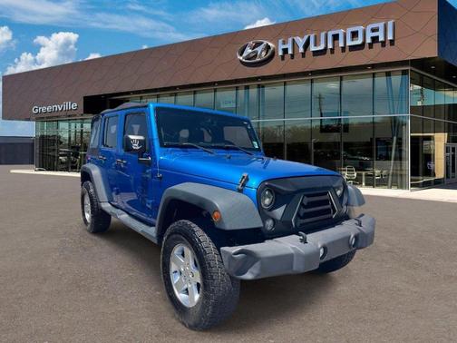 Hydro Blue Pearl 2015 Jeep Wrangler Unlimited Sport