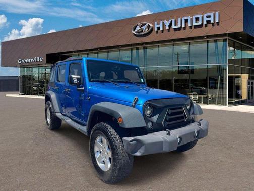 Hydro Blue Pearl 2015 Jeep Wrangler Unlimited Sport