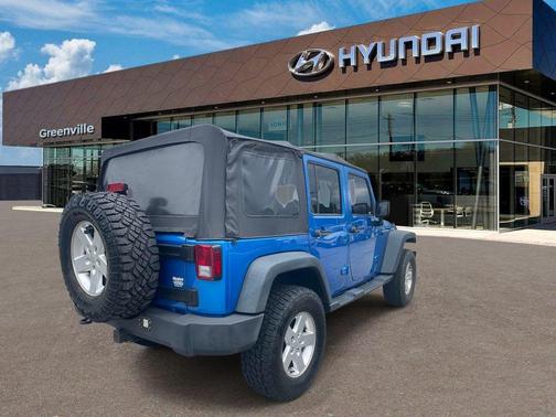 Hydro Blue Pearl 2015 Jeep Wrangler Unlimited Sport