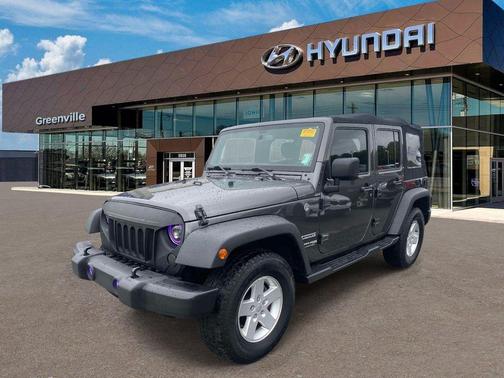 Granite Crystal Clearcoat Metallic 2018 Jeep Wrangler JK Unlimited Sport