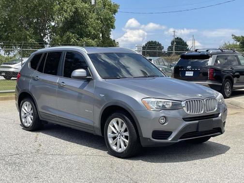 Space Gray Metallic 2017 BMW X3 xDrive28i