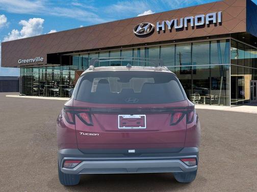 Red 2026 Hyundai TUCSON SEL