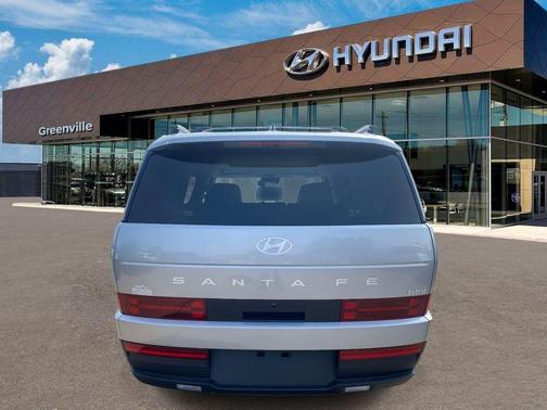 Shimmering Silver 2026 Hyundai SANTA FE HEV SEL