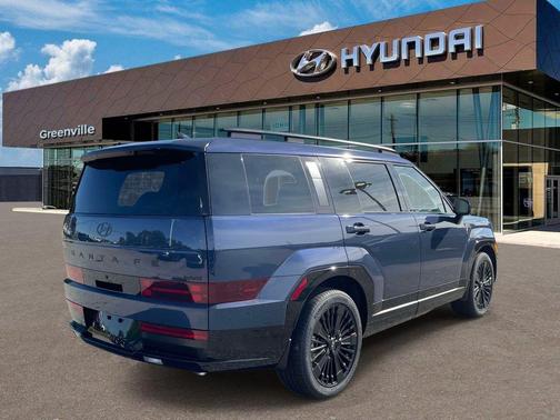 Atlantic Blue 2026 Hyundai SANTA FE HEV Calligraphy