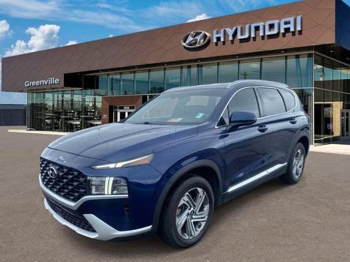 Stormy Blue 2021 Hyundai SANTA FE SEL