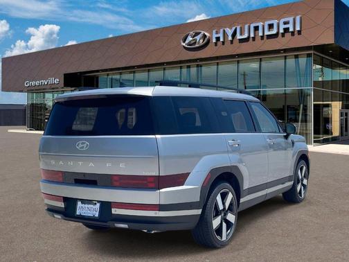 Shimmering Silver 2026 Hyundai SANTA FE HEV Limited