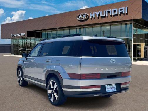 Shimmering Silver 2026 Hyundai SANTA FE HEV Limited