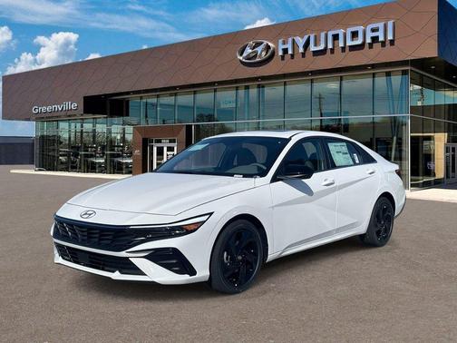 White 2026 Hyundai ELANTRA SEL SPORT PREMIUM