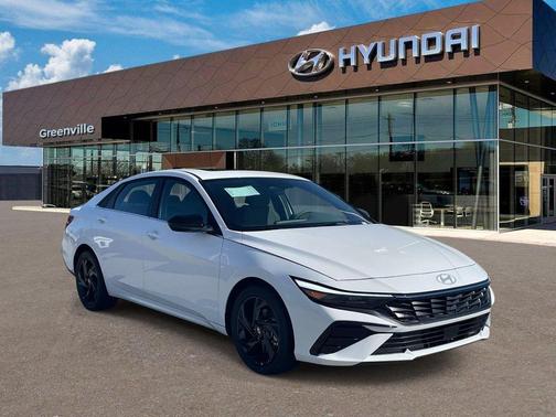 White 2026 Hyundai ELANTRA SEL SPORT PREMIUM