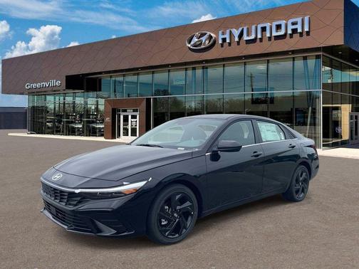 Black 2026 Hyundai ELANTRA SEL SPORT PREMIUM