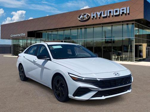 White 2026 Hyundai ELANTRA SEL Sport