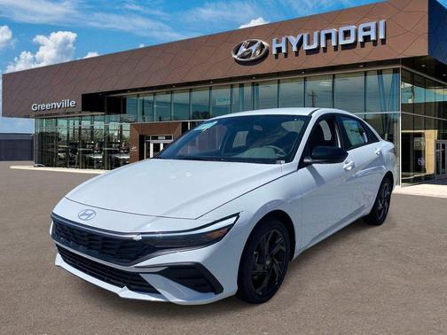 White 2026 Hyundai ELANTRA SEL Sport