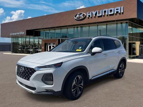 Quartz White 2020 Hyundai SANTA FE 2.0T SEL