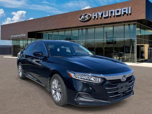Crystal Black Pearl 2021 Honda Accord LX 1.5T