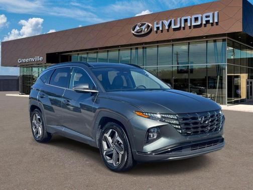 Amazon Gray 2022 Hyundai TUCSON Limited