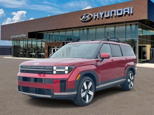 Red 2026 Hyundai SANTA FE Limited