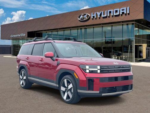 Red 2026 Hyundai SANTA FE Limited