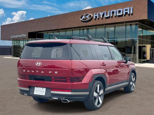 Red 2026 Hyundai SANTA FE Limited