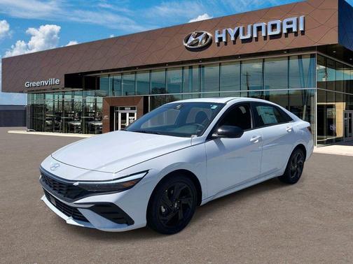 White 2026 Hyundai ELANTRA SEL SPORT PREMIUM