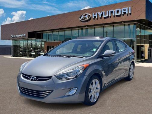 Harbor Gray Metallic 2013 Hyundai ELANTRA Limited