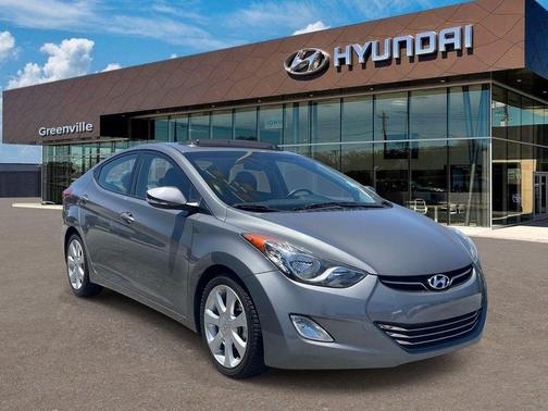 Harbor Gray Metallic 2013 Hyundai ELANTRA Limited