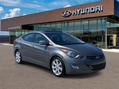 Harbor Gray Metallic 2013 Hyundai ELANTRA Limited