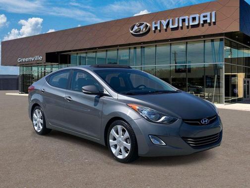 Harbor Gray Metallic 2013 Hyundai ELANTRA Limited