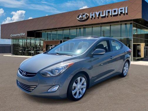 Harbor Gray Metallic 2013 Hyundai ELANTRA Limited