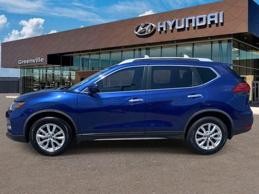 Caspian Blue 2017 Nissan Rogue SV