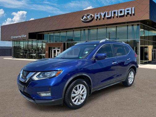 Caspian Blue 2017 Nissan Rogue SV