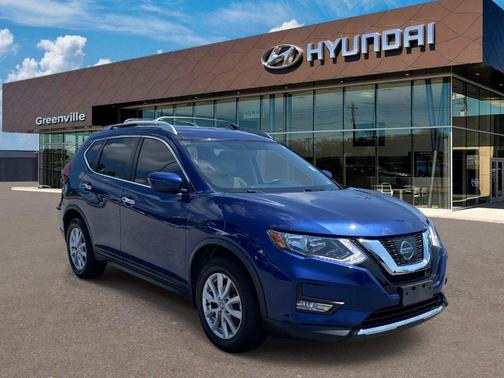 Caspian Blue 2017 Nissan Rogue SV