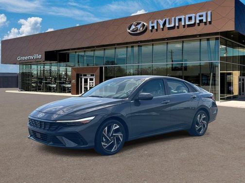 Gray 2025 Hyundai ELANTRA Limited