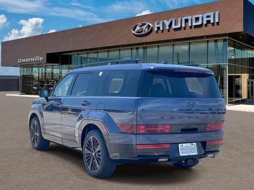 Atlantic Blue 2026 Hyundai SANTA FE HEV Calligraphy