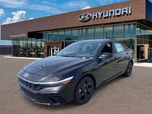 Black 2026 Hyundai ELANTRA SEL Sport