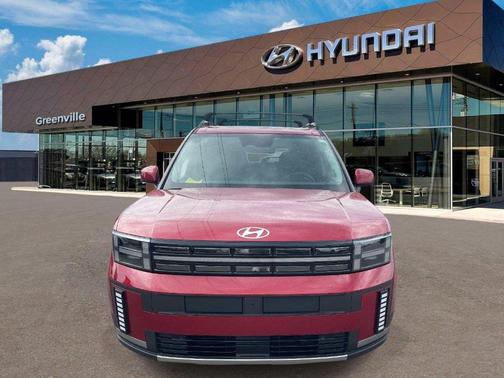 Red 2026 Hyundai SANTA FE HEV Limited
