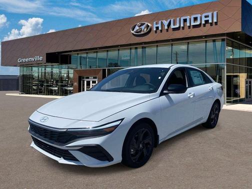 White 2026 Hyundai ELANTRA HEV SEL