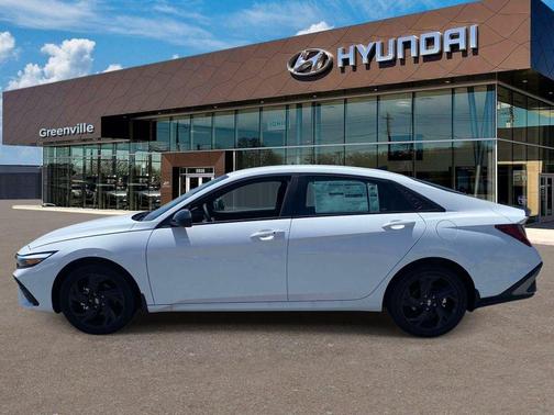 White 2026 Hyundai ELANTRA HEV SEL