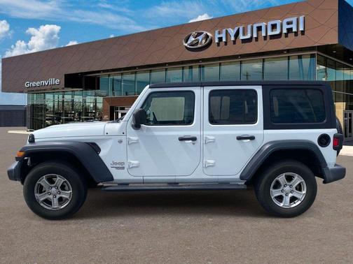 Bright White Clearcoat 2018 Jeep Wrangler Unlimited Sport