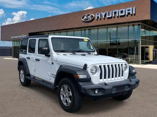 Bright White Clearcoat 2018 Jeep Wrangler Unlimited Sport