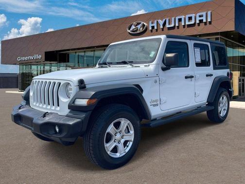 Bright White Clearcoat 2018 Jeep Wrangler Unlimited Sport