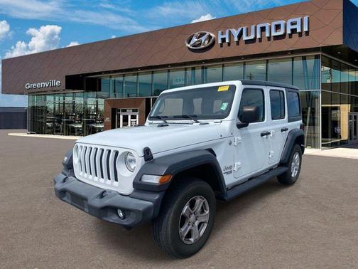 Bright White Clearcoat 2018 Jeep Wrangler Unlimited Sport